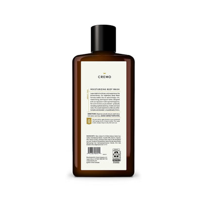 Cremo Body Wash for Men, Cypress Santal, 16 Fl Oz