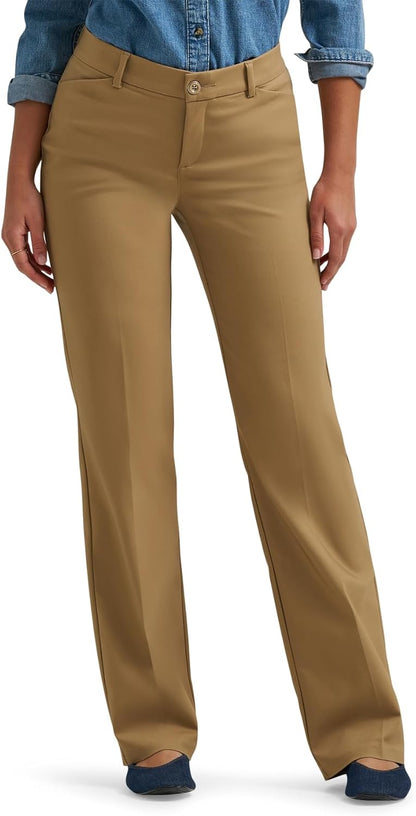 Lee Women's Ultra Lux Comfort with Flex Motion Trouser Pant