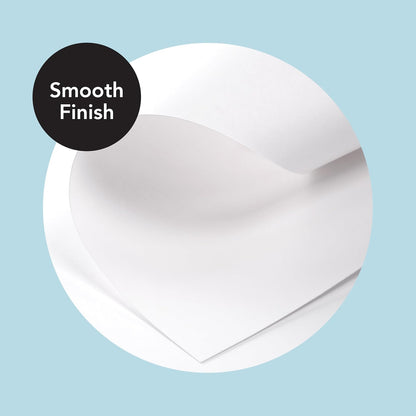 Neenah Index Cardstock, 8.5" x 11", 90 lb./163 gsm, White, 300 Sheets, Lightweight, 94 Brightness - EXTRA SHEETS, MORE VALUE! (91437)