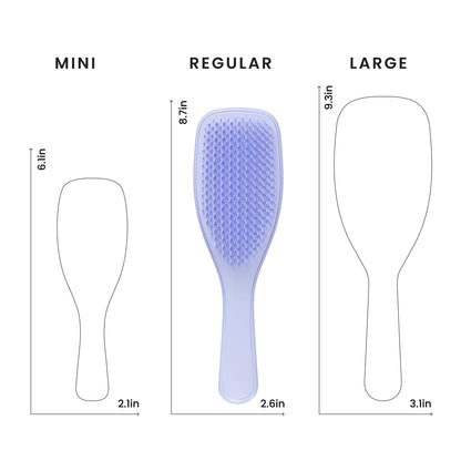 Tangle Teezer Ultimate Detangler Brush, Straight to Wavy, Liquorice Black
