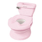 Ingenuity My Size Potty Pro 2-in-1 Potty Training Toilet, Floor Potty with Removable Potty Seat for Standard Toilets, Realistic Flushing Sound, for Toddlers Ages 18+ Months, Up to 50 lb