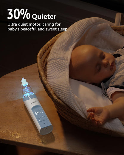 GROWNSY Nasal Aspirator for Baby, Electric Nose Sucker, Powerful Suction