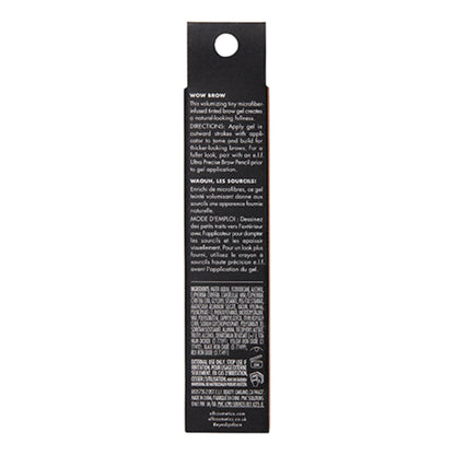 e.l.f. Wow Brow Gel, Volumizing, Buildable, Wax-Gel Hybrid, Creates Full, Voluminous-Looking Brows, Locks Brow Hairs In Place, Deep Brown