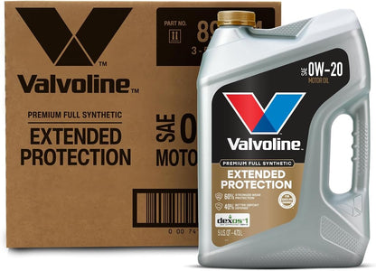 Valvoline Advanced Full Synthetic SAE 0W-20 Motor Oil 5 QT
