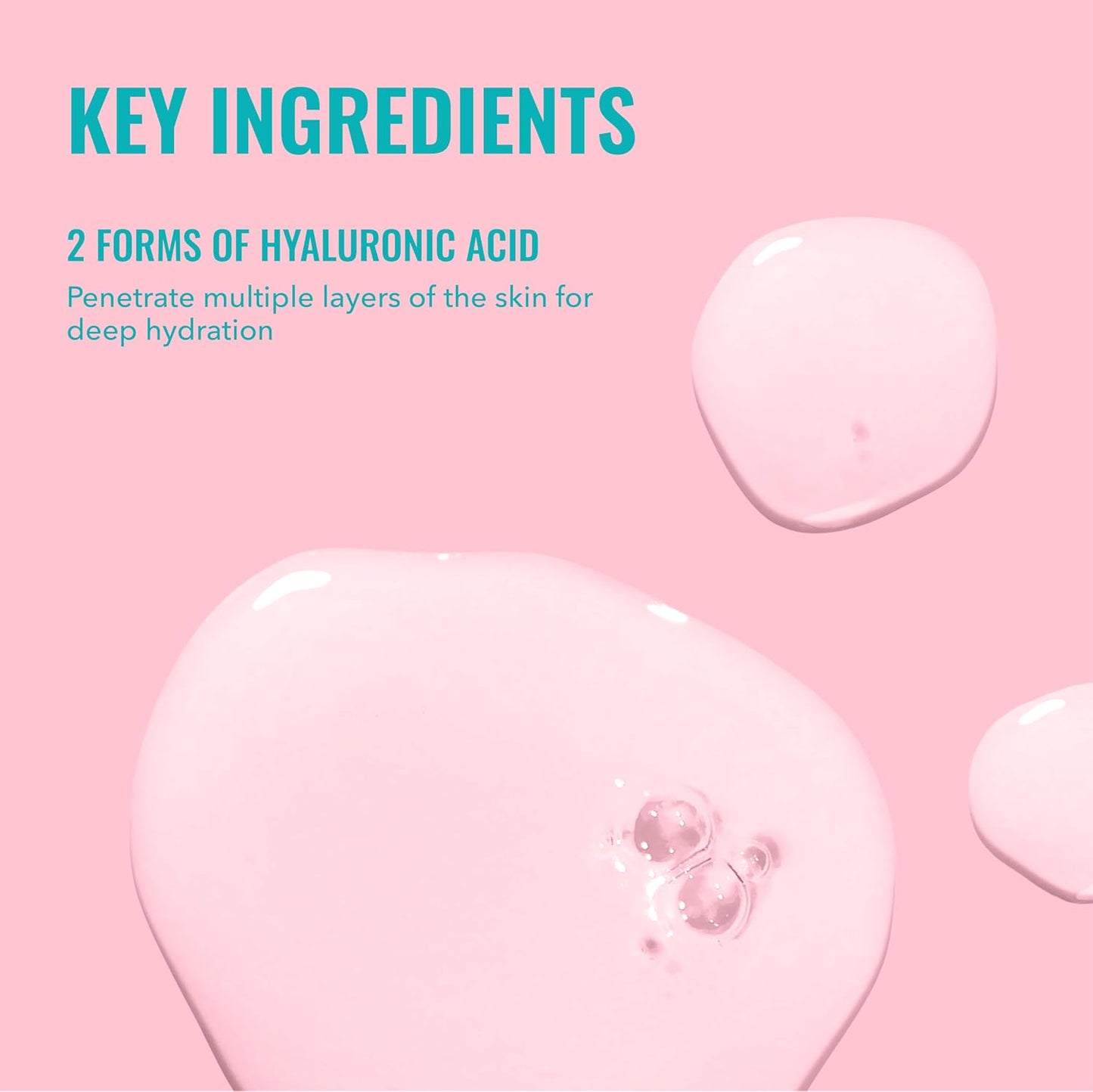 Good Molecules Hyaluronic Acid Serum for Face, Hydrating Serum, 1 fl oz
