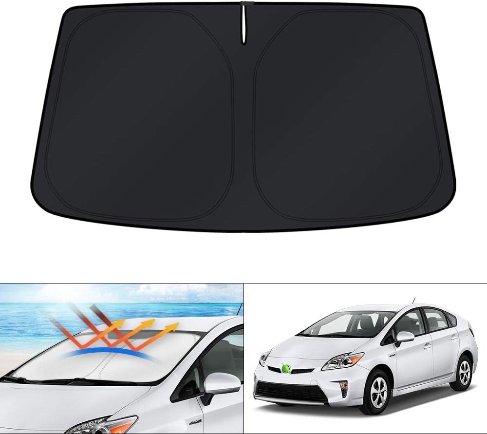 KUST Windshield Sun Shade for 2016 2017 2018 2019 2020 2021 2022 BMW X1 F48 Accessories Custom Fit Sunshade Foldable Window Sun Visor Protector Blocks UV Rays Keep Your Car Cooler