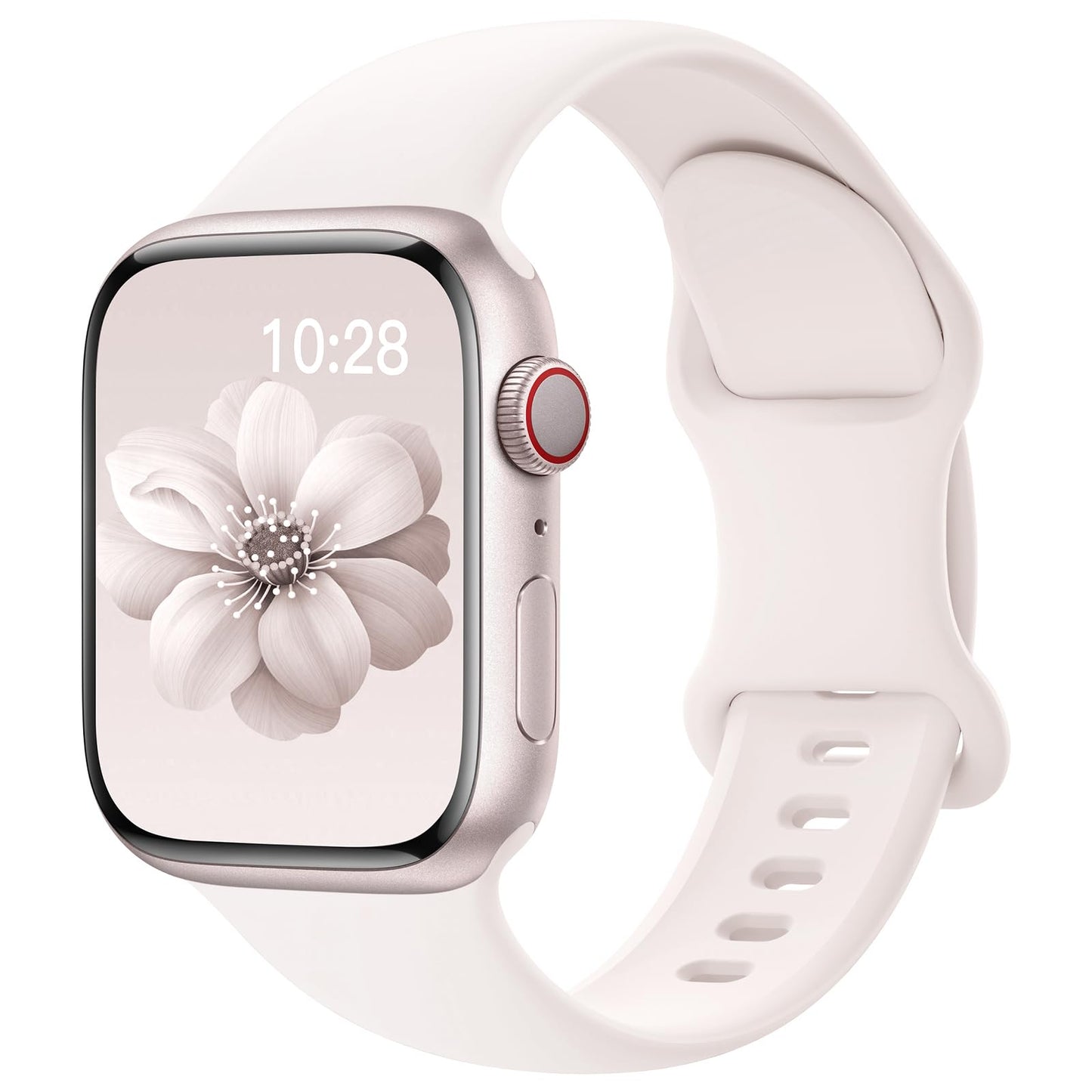 Sport Silicone Band Compatible with Apple Watch Bands 40mm 38mm 41mm 44mm 45mm 42mm 49mm Women Men,Soft Wristband Waterproof Replacement Sport Strap for iWatch Bands Series 9 8 7 6 5 4 3 2 1 SE Ultra
