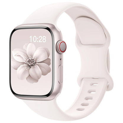 Sport Silicone Band Compatible with Apple Watch Bands 40mm 38mm 41mm 44mm 45mm 42mm 49mm Women Men,Soft Wristband Waterproof Replacement Sport Strap for iWatch Bands Series 9 8 7 6 5 4 3 2 1 SE Ultra