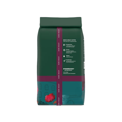 Starbucks Ground Coffee, Dark Roast Coffee, Italian Roast, 100% Arabica, 1 bag (18 oz)