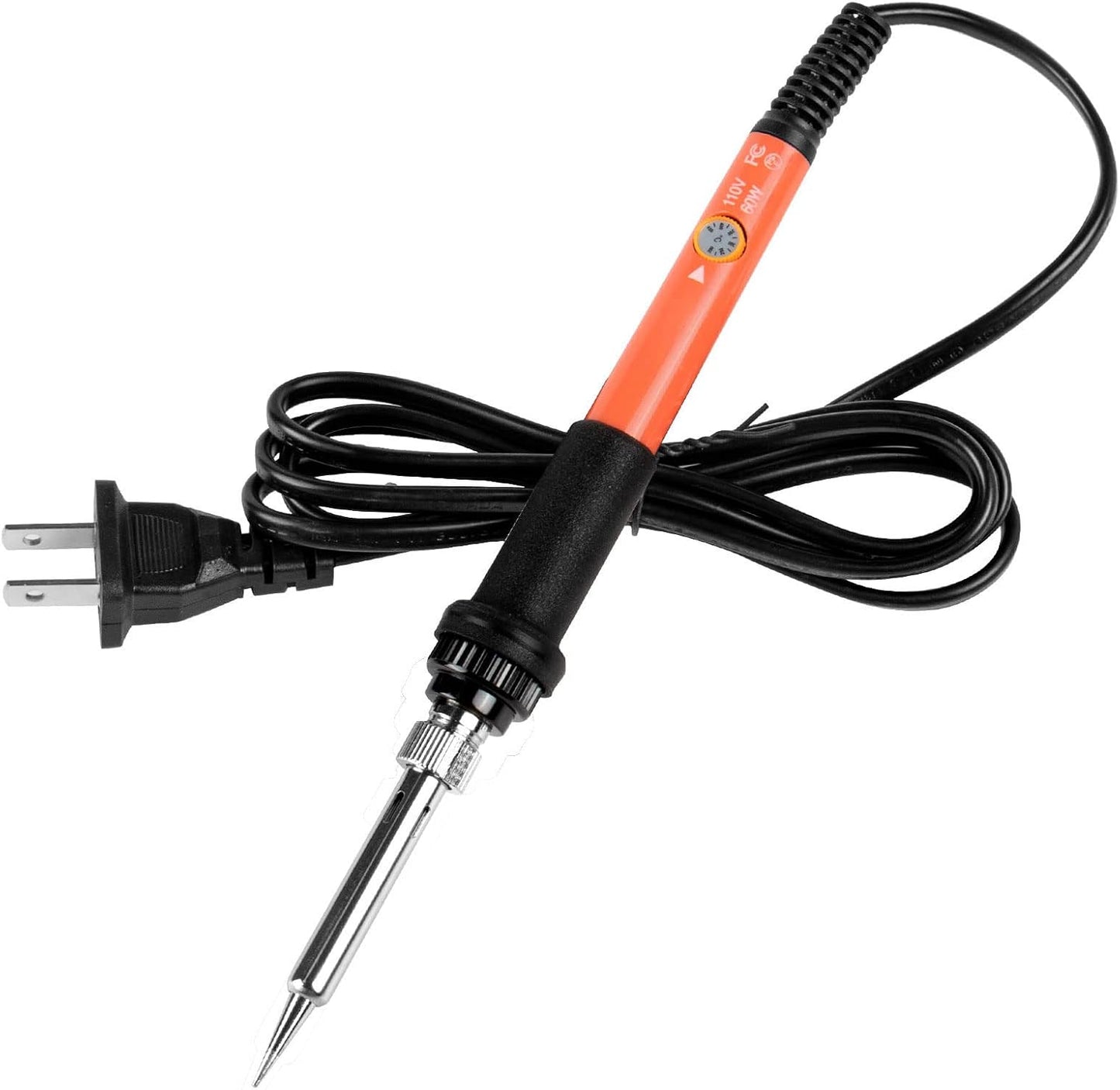 Soldering Iron, 60W 110V Adjustable Temperature Soldering Iron Pen, Portable Welding Tool, Fast Heating, for Electronic Repair, Jewelry, DIY