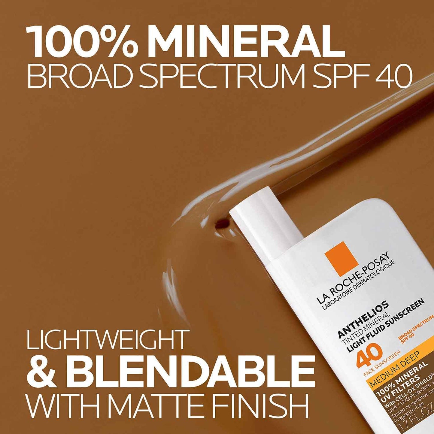La Roche-Posay Anthelios Mineral Light Fluid Sunscreen for Face in 5 shades