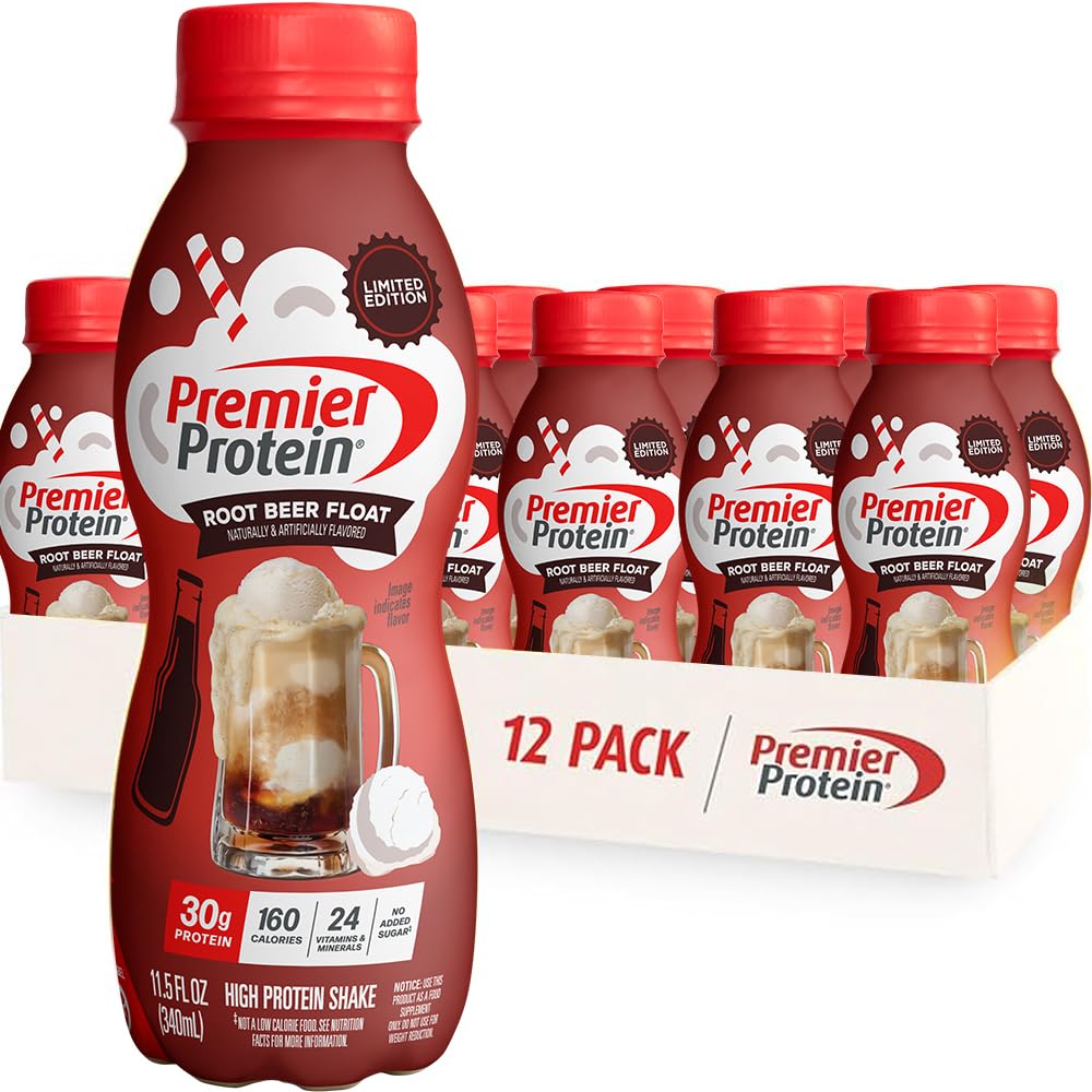 Premier Protein 30g High Protein Shake, Chocolate, 12 Pack