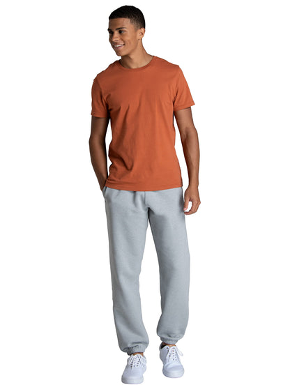 Fruit of the Loom Eversoft Fleece Elastic Bottom Sweatpants with Pockets, Relaxed Fit, Moisture Wicking, Breathable