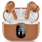 Wireless Earbuds, Bluetooth 5.4 Headphones Bass Stereo/Clear Calls, Black