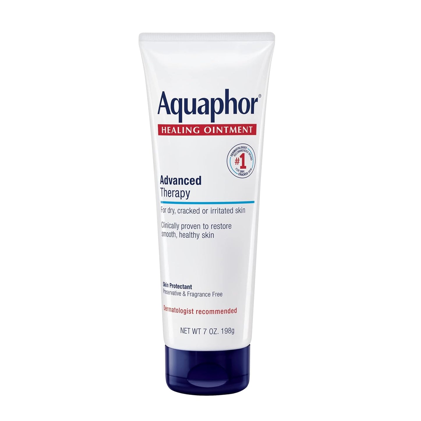 Aquaphor Advanced Therapy Healing Ointment, Skin Protectant, 7 OZ