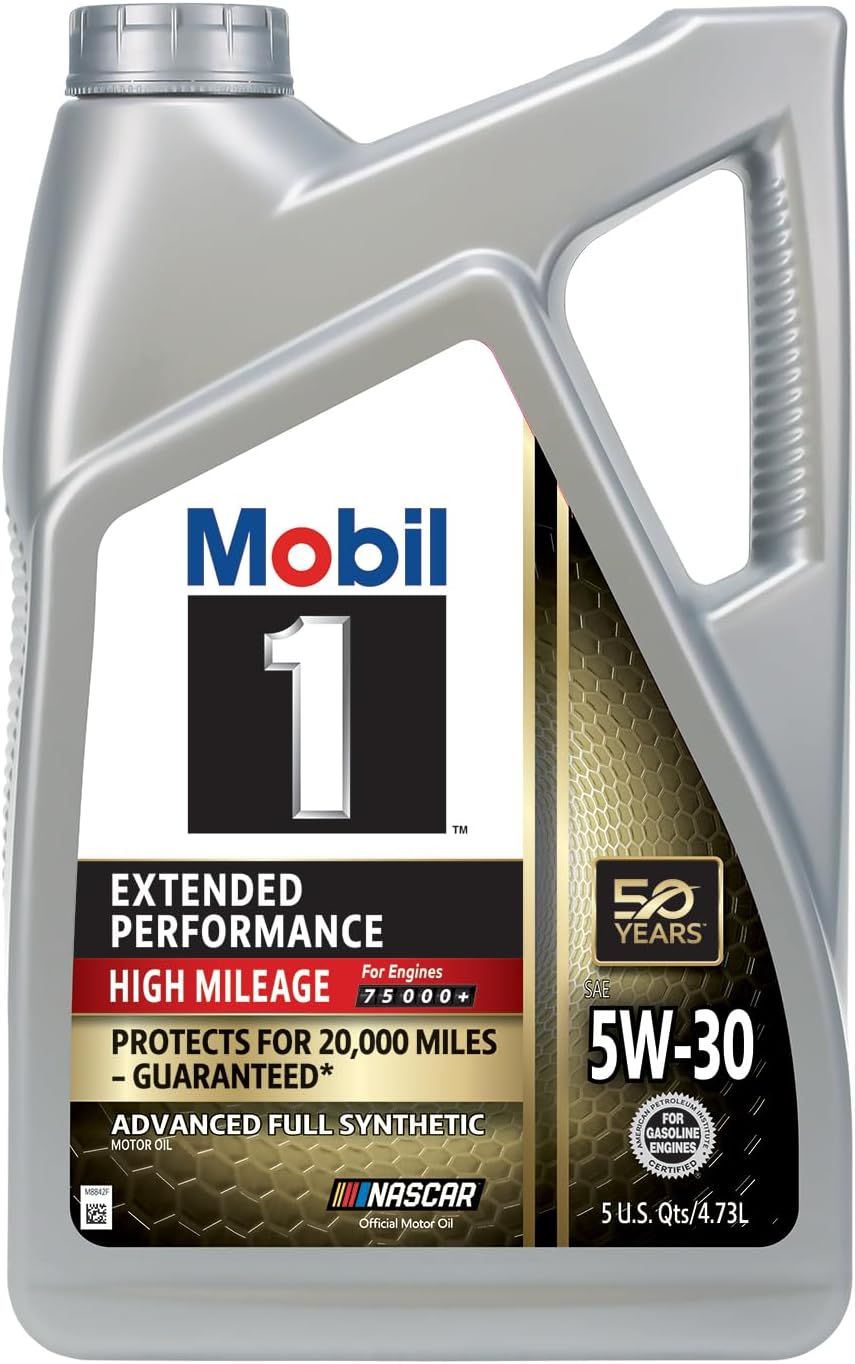 Mobil 1 European Car Formula Full Synthetic Motor Oil 0W-40, 5 Quart