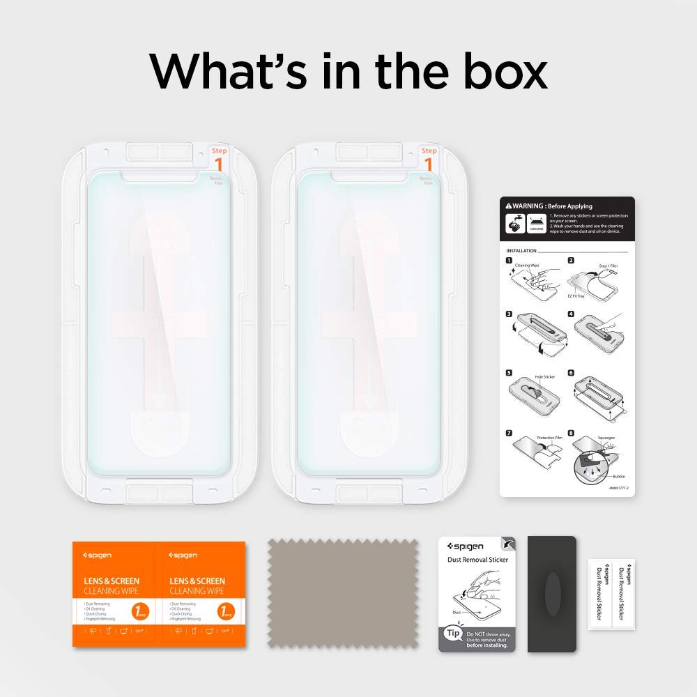 Spigen Screen Protector for iPhone 17 Pro Max, 16 Pro Max