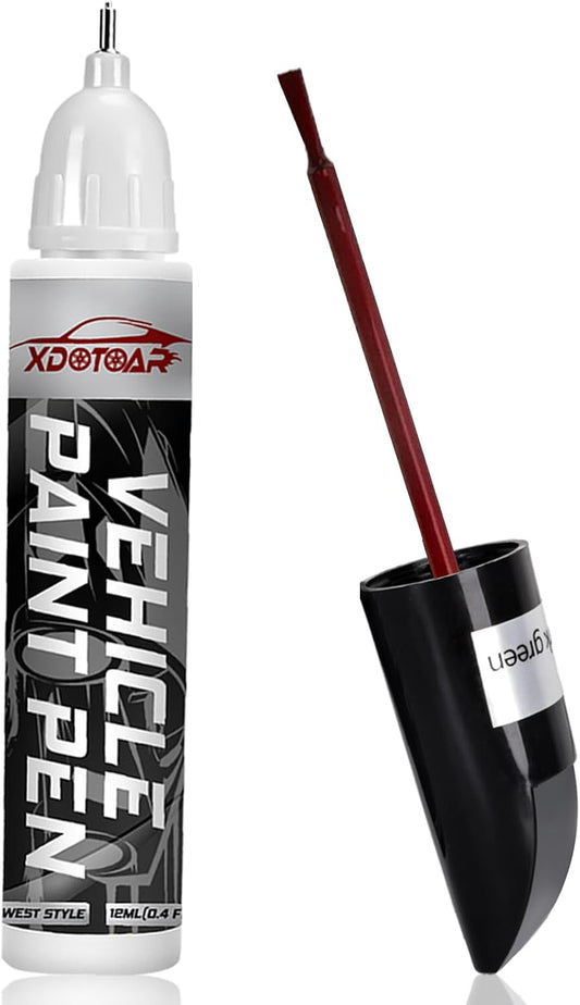 Matte Black Touch Up Paint for Cars, Universal and Color Accurate Automotive Scratch Repair Pen, Lasting Auto Scratch Remover, Quick Drying, Weather Resistant, Easy to Use, Versatile Use