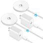 Magnetic Wireless Charger for iPhone,2 Pack Apple Magsafe Charger 10FT Long