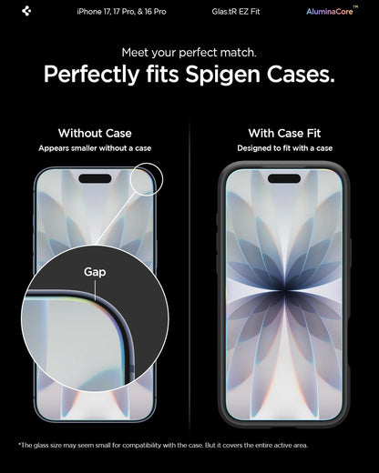 Spigen Screen Protector for iPhone 17 Pro Max, 16 Pro Max