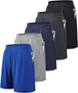BALENNZ Mens Athletic Shorts with Pockets Quick Dry Workout Shorts Men