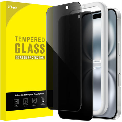 JETech Privacy Screen Protector for iPhone 17 Pro Max, 2-Pack
