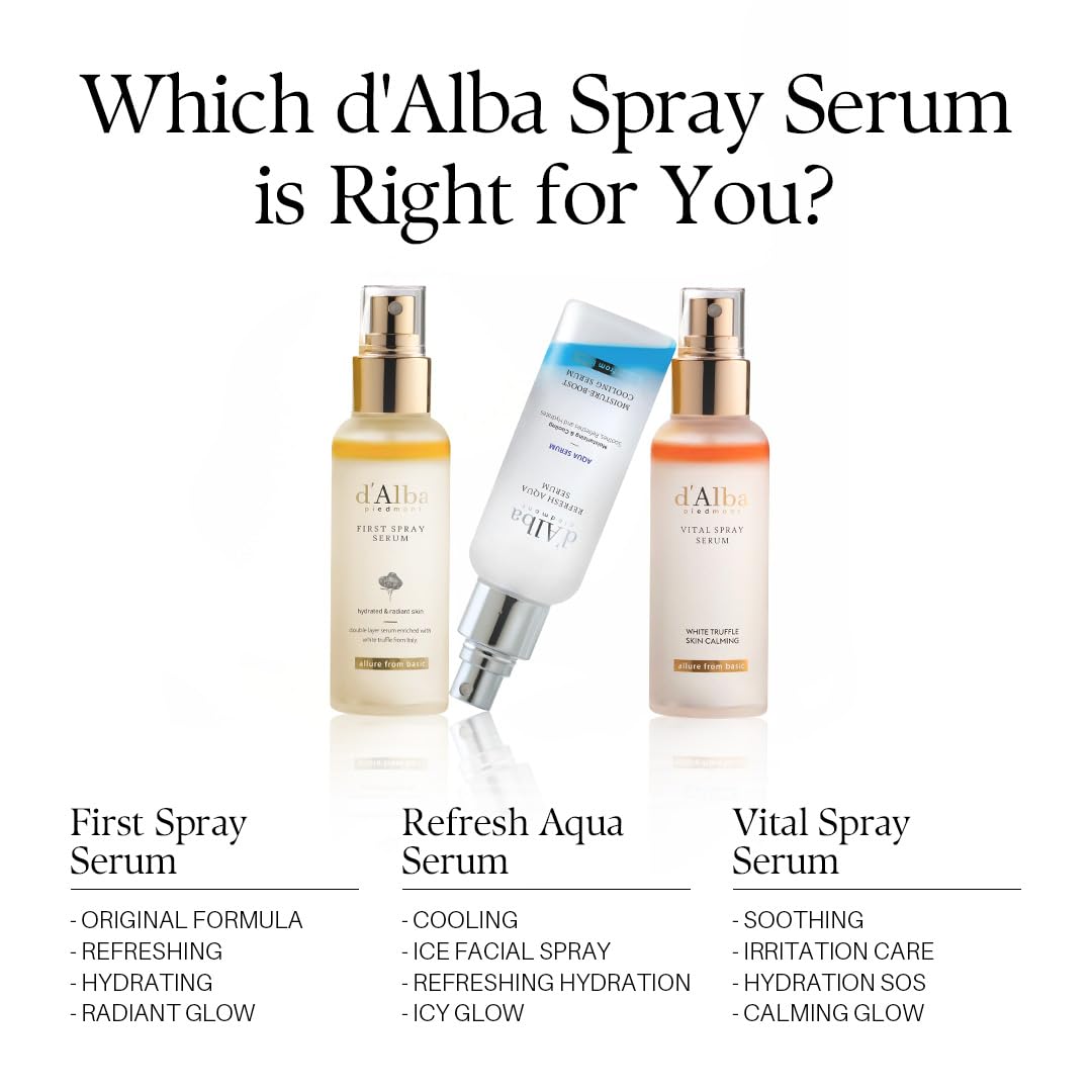 d'alba Piedmont Italian White Truffle First Spray Serum (3.38 fl oz)