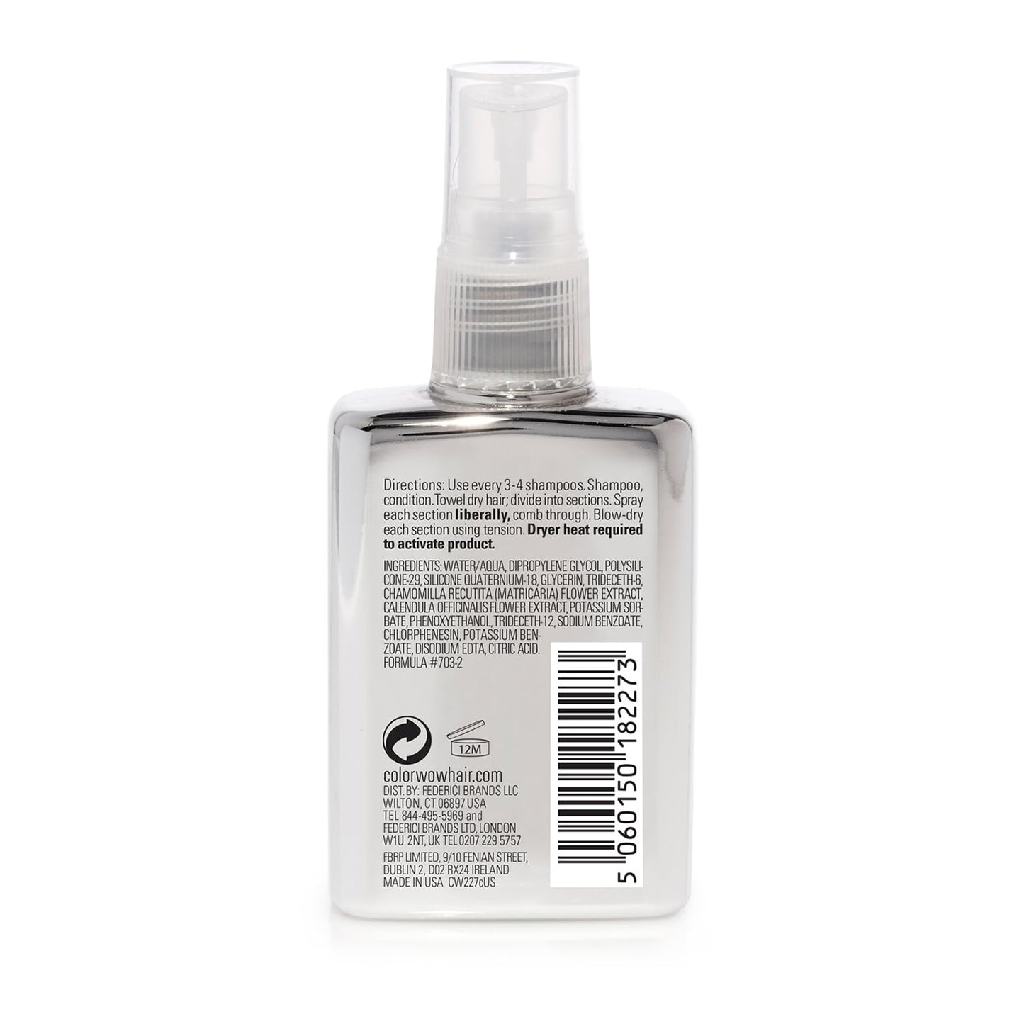 COLOR WOW Dream Coat – Anti-Humidity Frizz Control Spray for Glass Hair