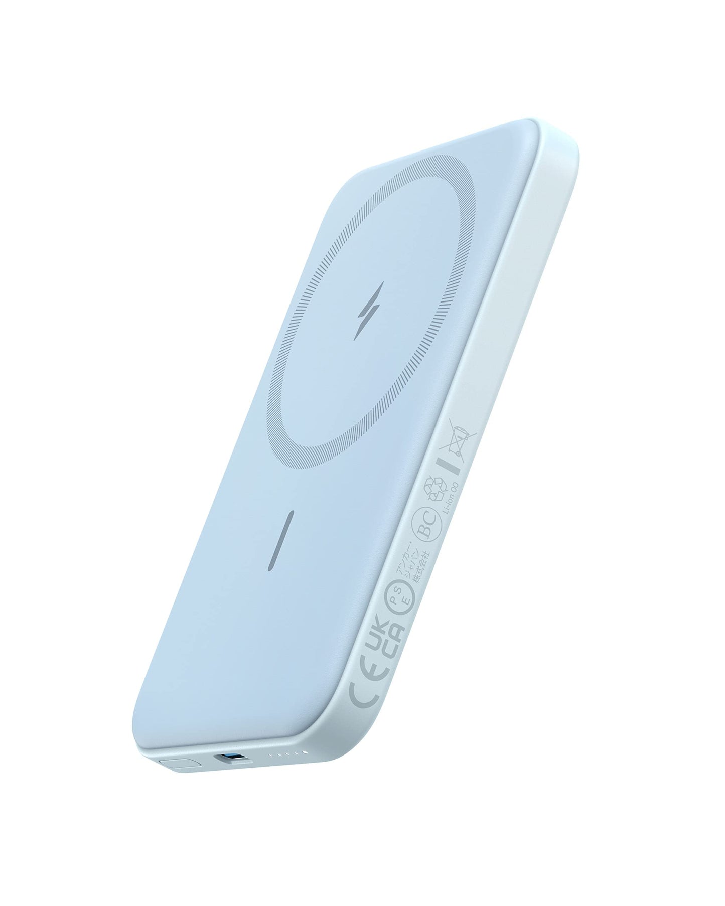Anker 621 MagGo Power Bank, 5,000mAh Magnetic Portable Charger