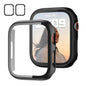 JZK Screen Protector Case for Apple Watch Series 11/10 42mm,Purple+Clear