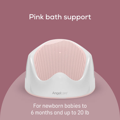 Angelcare Soft-Touch Baby Bath Support & Rinser Bundle, Aqua