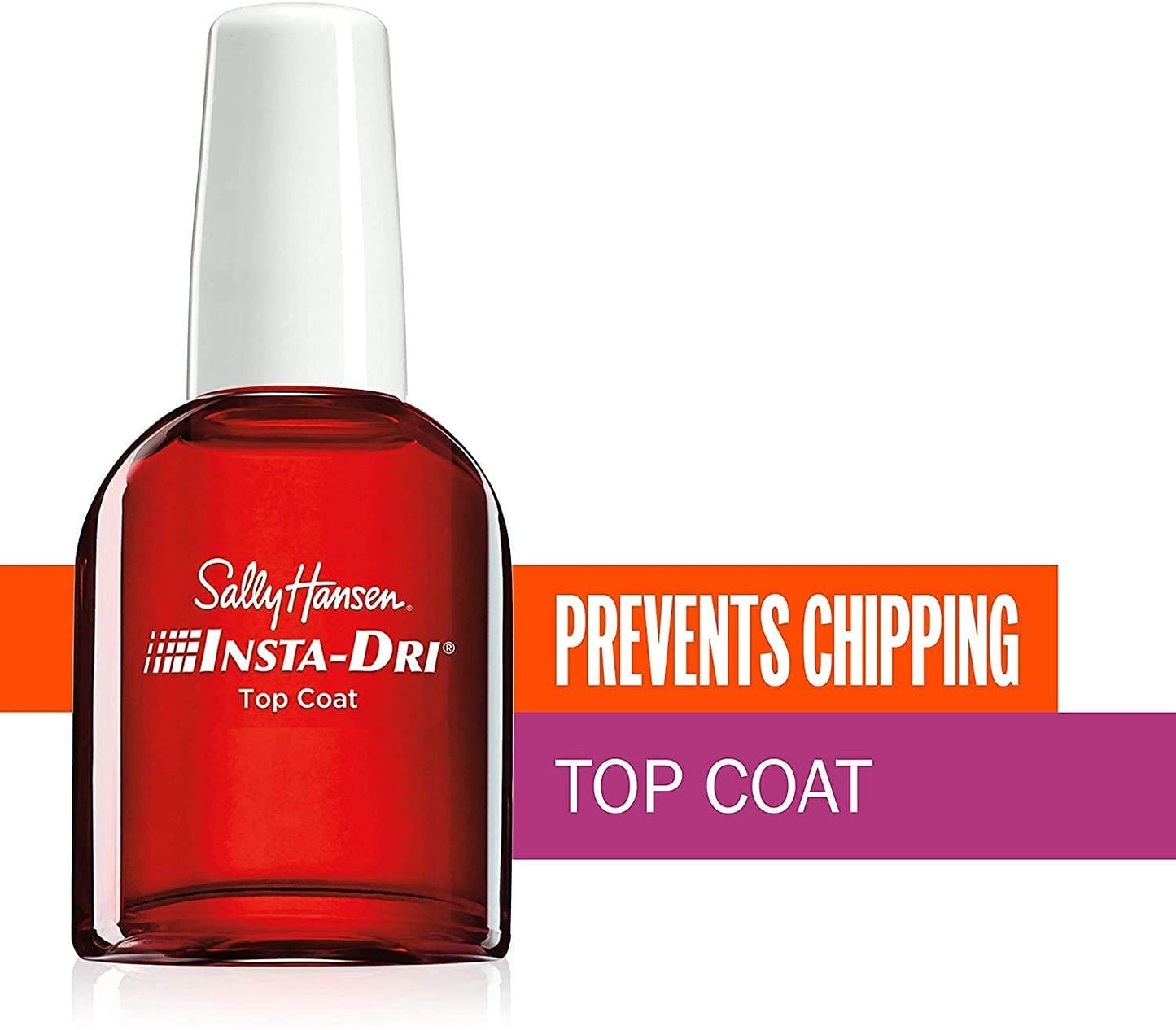 Sally Hansen Advanced Hard as Nails™, Clear Nail Strengthener, Includes Retinol and Nylon, Nourishing
