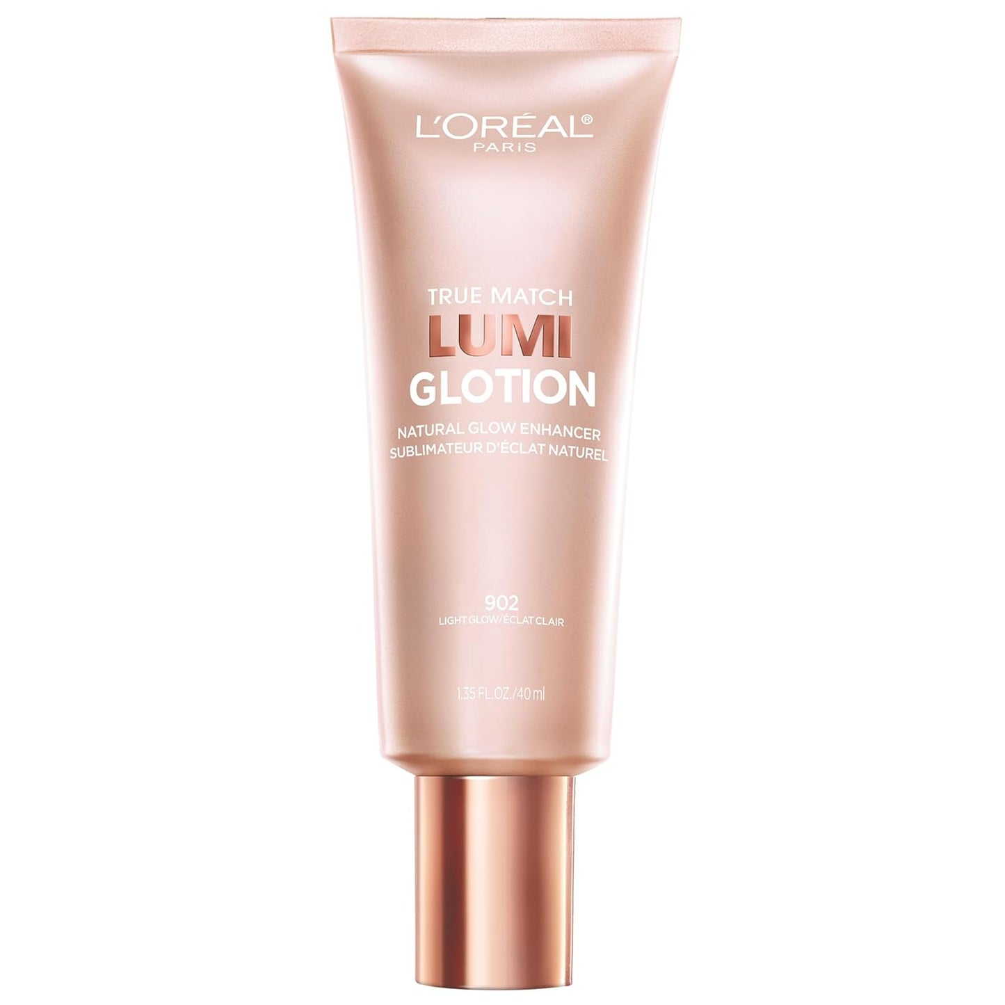 L'Oreal Paris Makeup True Match Lumi Glotion, Natural Glow Enhancer, Illuminator Highlighter, Bronzing Drops For a Sun-Kissed Glow, 903 Medium