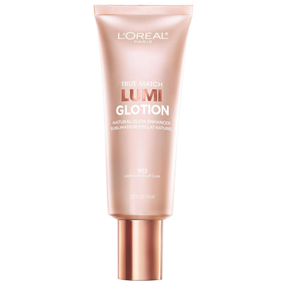 L'Oreal Paris Makeup True Match Lumi Glotion, Natural Glow Enhancer, Illuminator Highlighter, Bronzing Drops For a Sun-Kissed Glow, 903 Medium