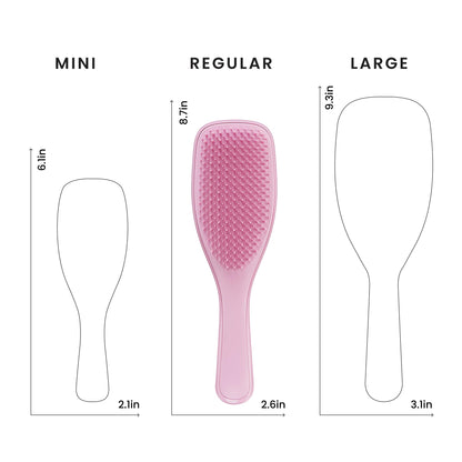 Tangle Teezer Ultimate Detangler Brush, Straight to Wavy, Liquorice Black