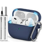Ljusmicker for AirPods 4 Case 2024 with Cleaner Kit,Milk Tea