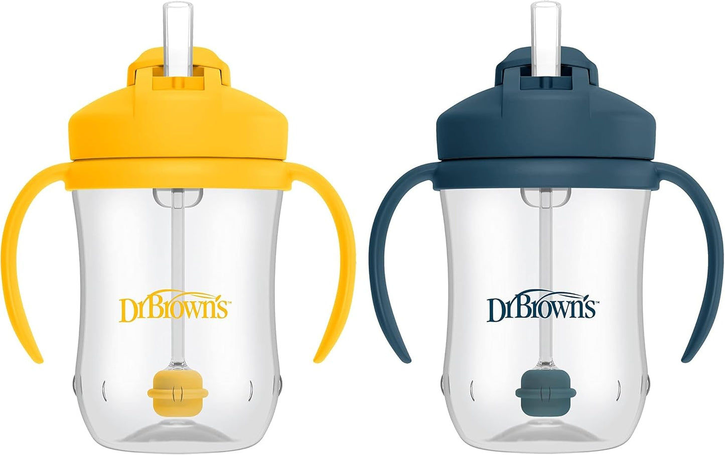 Dr. Brown's Milestones Baby's First Straw Cup, Blue, 1-Pack