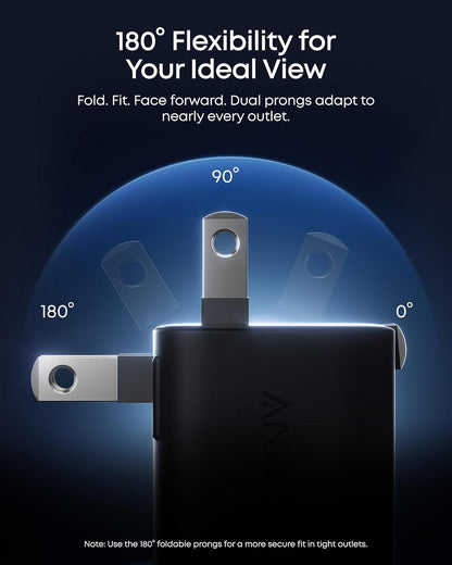 Anker Nano Smart Display Charger, 45W Max Fast Charger USB C for iPhone 17