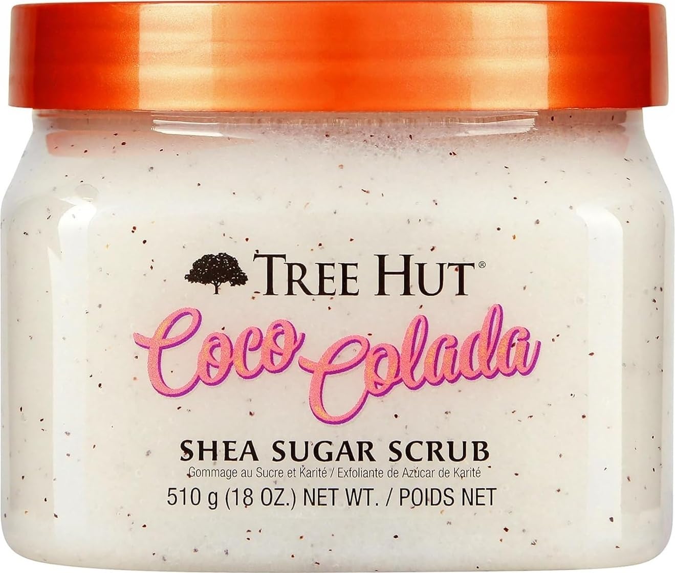 Tree Hut Body Scrub for Women, Pink Hibiscus, 18 Oz