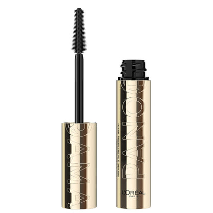 L'Oreal Paris Voluminous Panorama Chromatic Mascara, Volumizing and Lengthening Brown Mascara, Longwear, Smudge-Resistant and Washable, 705 Brown Leather
