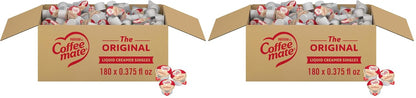 Nestle Coffee mate Original Non-Dairy Creamer Singles, 0.375 oz, 180-Pack