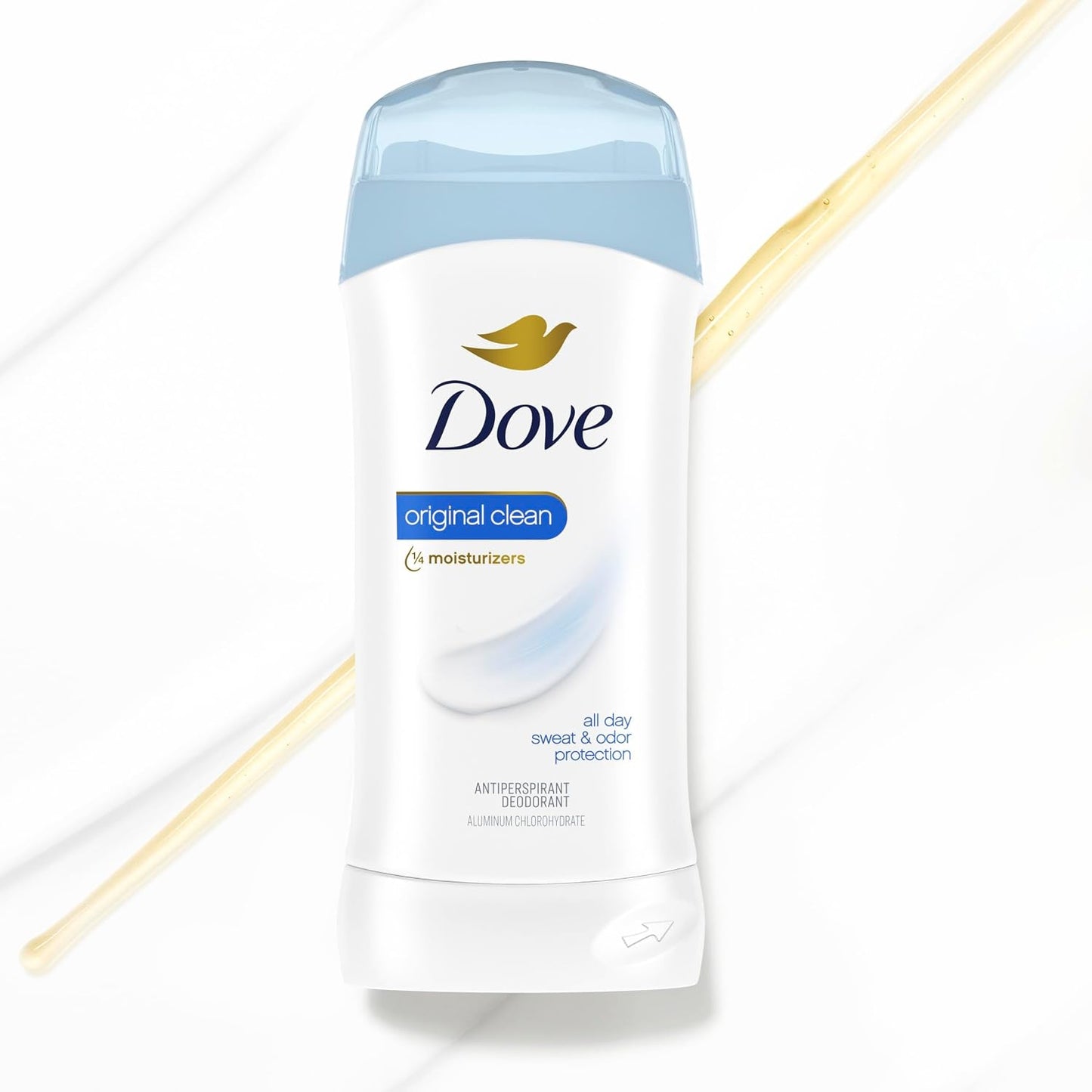 Dove Antiperspirant Deodorant Stick Original Clean 2.6 oz 2PK