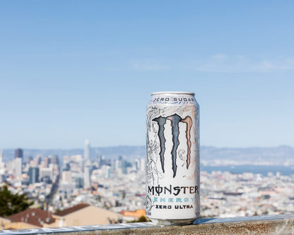 Monster Energy Zero Ultra, Sugar Free Energy Drink, 16 Ounce