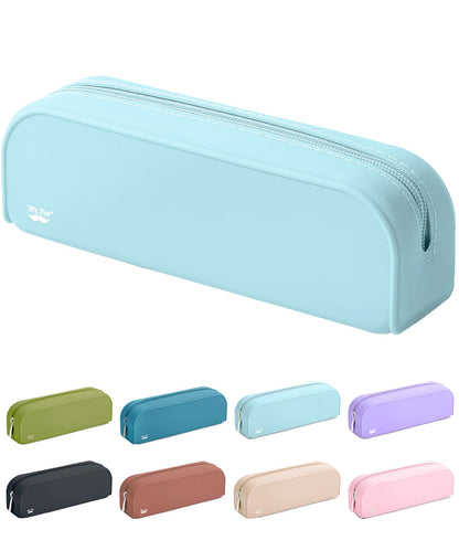 Mr. Pen- Silicone Pencil Case, Aesthetic Pencil Bag for Women, Makeup Pouch