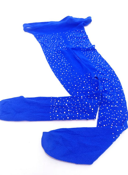 VEBZIN Sparkly Fishnets Stockings High Waist Tights for Women