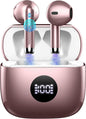 Wireless Earbuds, Bluetooth 5.4 Ear Buds, LED Power Display, 6D Bass Stereo
