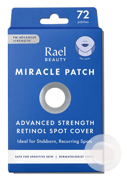 Rael Miracle Invisible Spot Cover Hydrocolloid Acne Pimple Patches (96 Ct)
