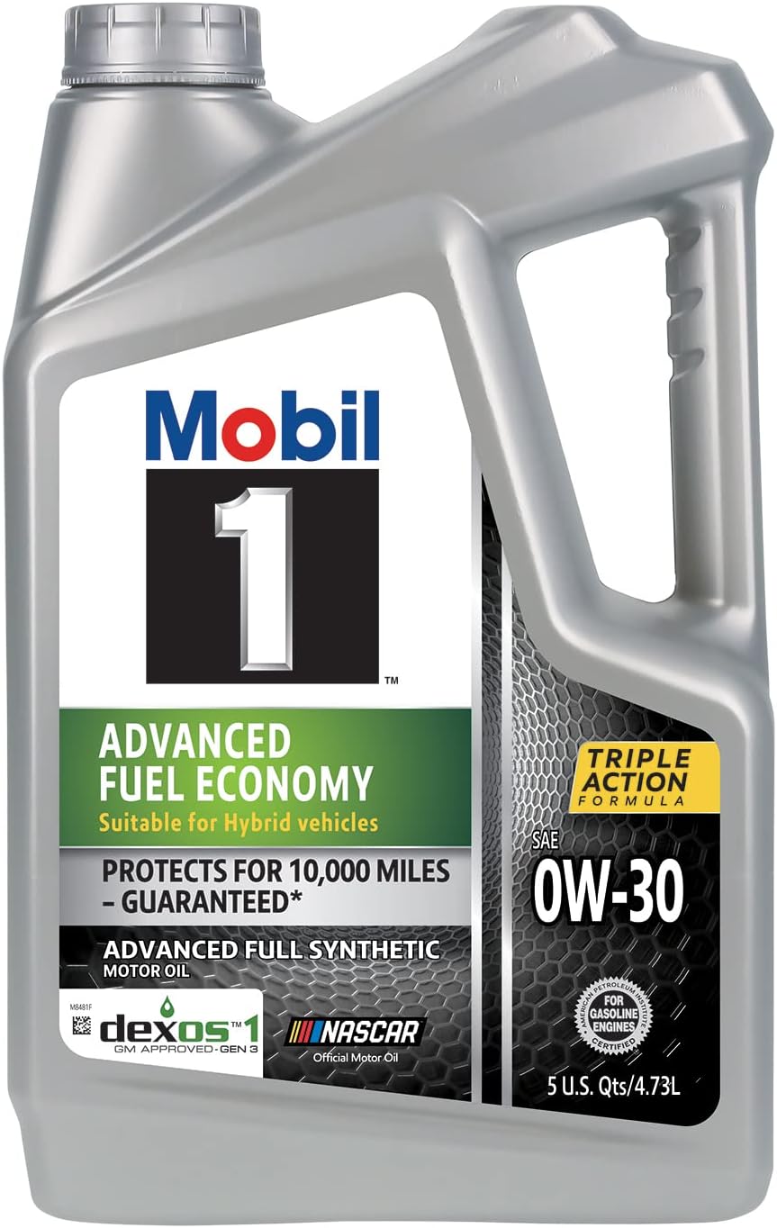Mobil 1 European Car Formula Full Synthetic Motor Oil 0W-40, 5 Quart