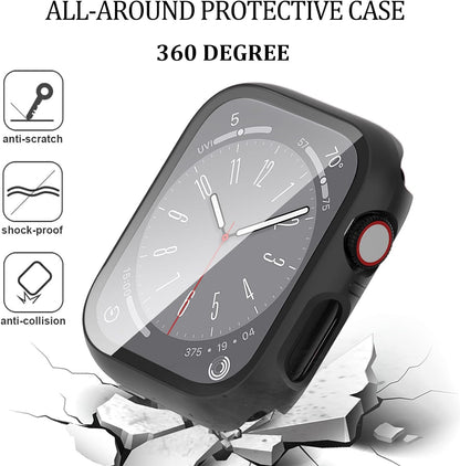 6-Pack Case with Screen Protector for Apple Watch SE3/SE2/SE/6/5/4 40mm