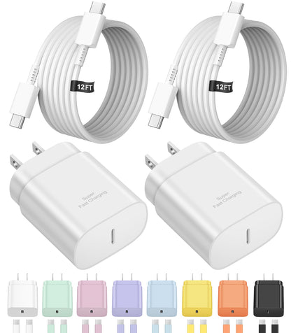 Type C Charger Fast Charging,USB C Charger,25W Samsung Super Fast Charger